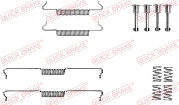 Accessory Kit, parking brake shoes